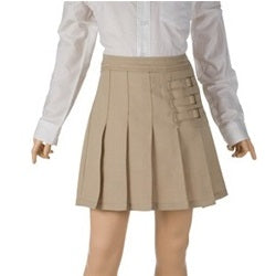 24 Pack Girls School Uniform Skort - Navy-Wholesale School Uniforms