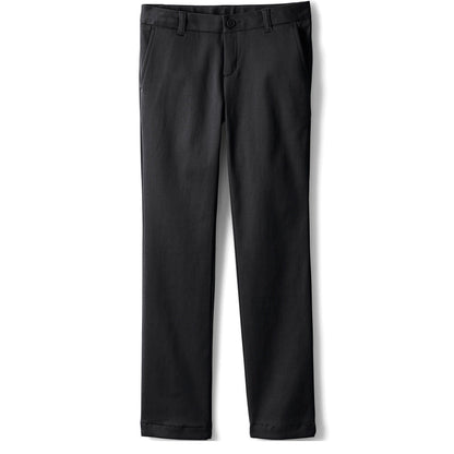 24 Pack Young Women's Straight Leg School Uniform Pants - Navy-Wholesale School Uniforms