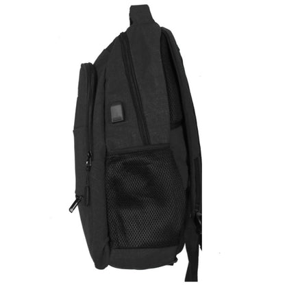 24 Pack Tech Backpack in Black-Wholesale School Uniforms