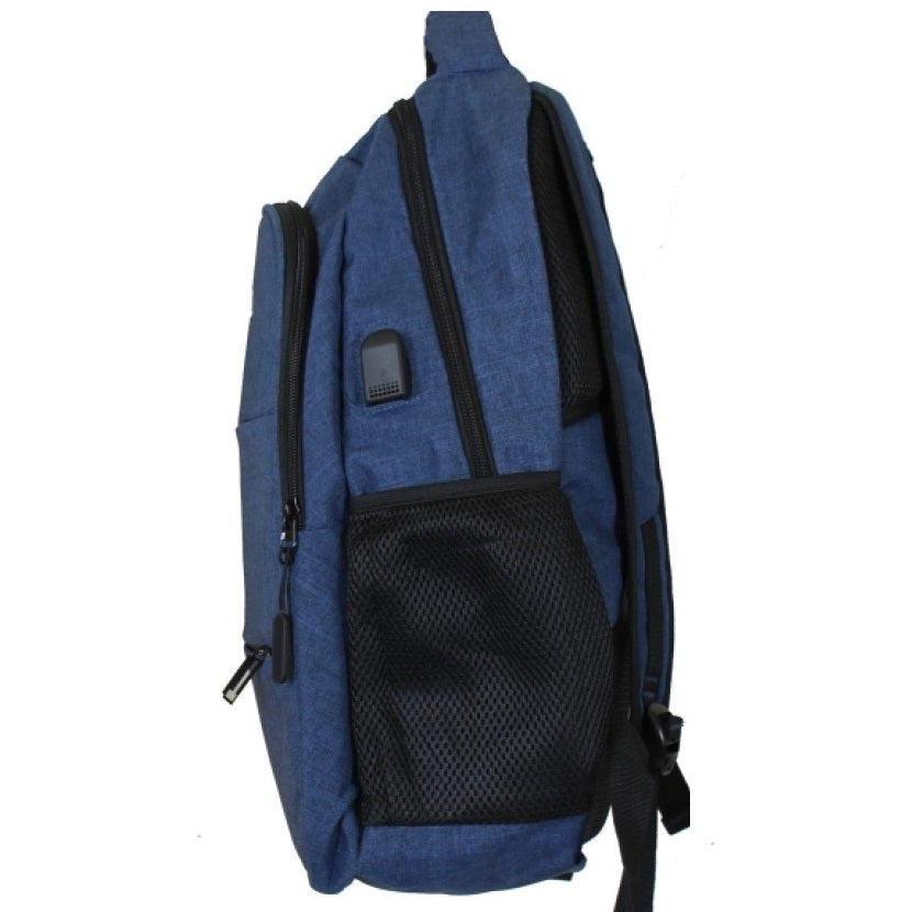 24 Pack Tech Backpack in Blue-Wholesale School Uniforms