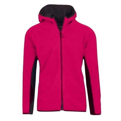 24 Pack Adult Size Full Zip Polar Fleece Zip Hoodie - Charcoal