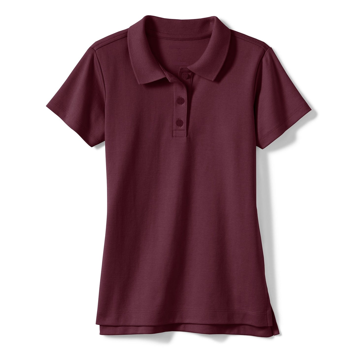 36 Pack Girls Short Sleeve School Uniform Polo Shirt - Light Blue-Wholesale School Uniforms
