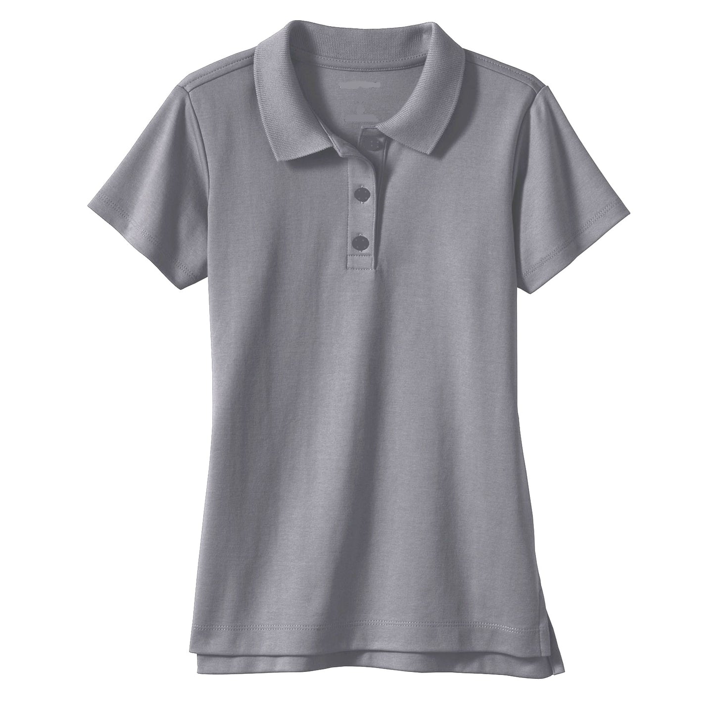 36 Pack Girls Short Sleeve School Uniform Polo Shirt - Light Blue-Wholesale School Uniforms
