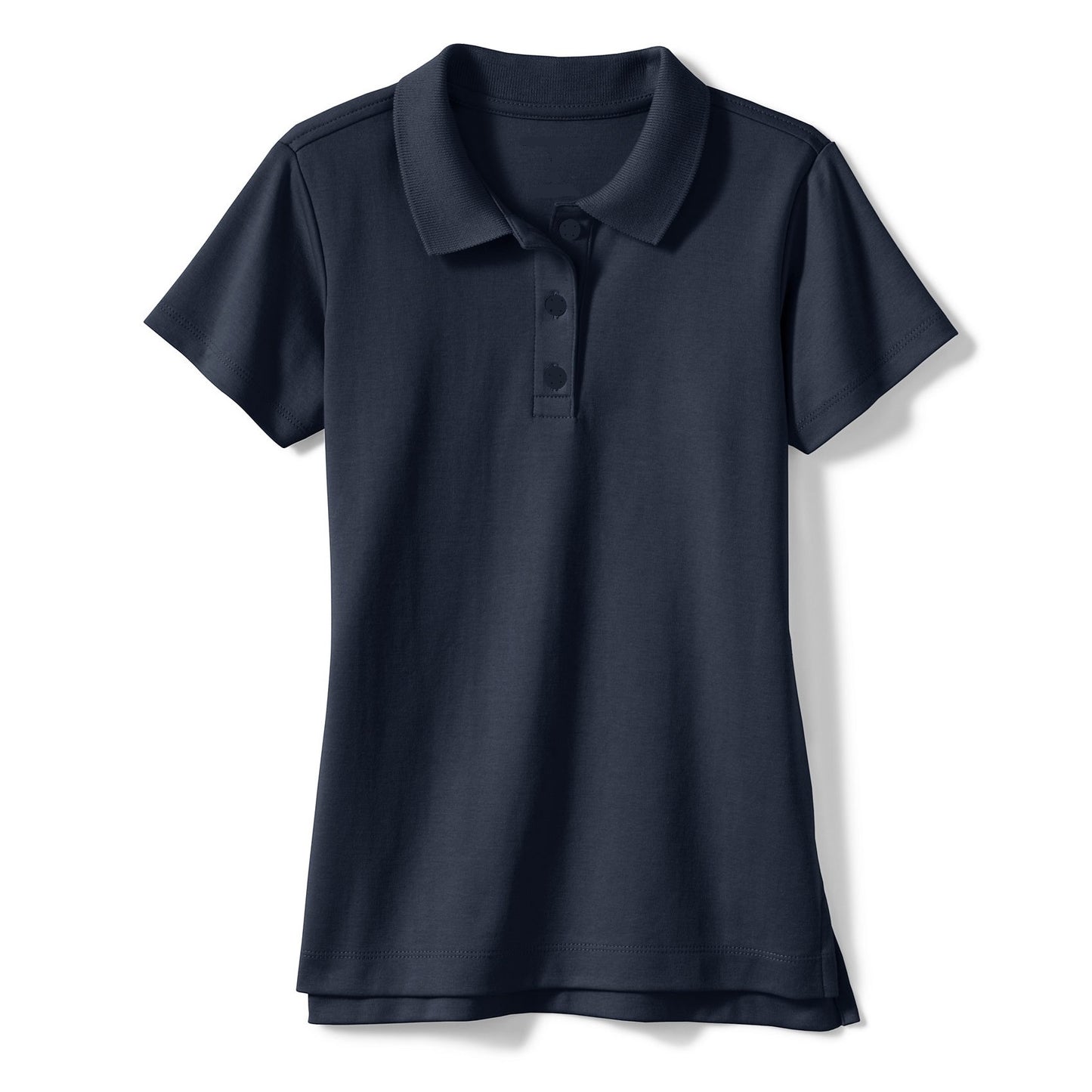 36 Pack Girls Short Sleeve School Uniform Polo Shirt - Light Blue-Wholesale School Uniforms