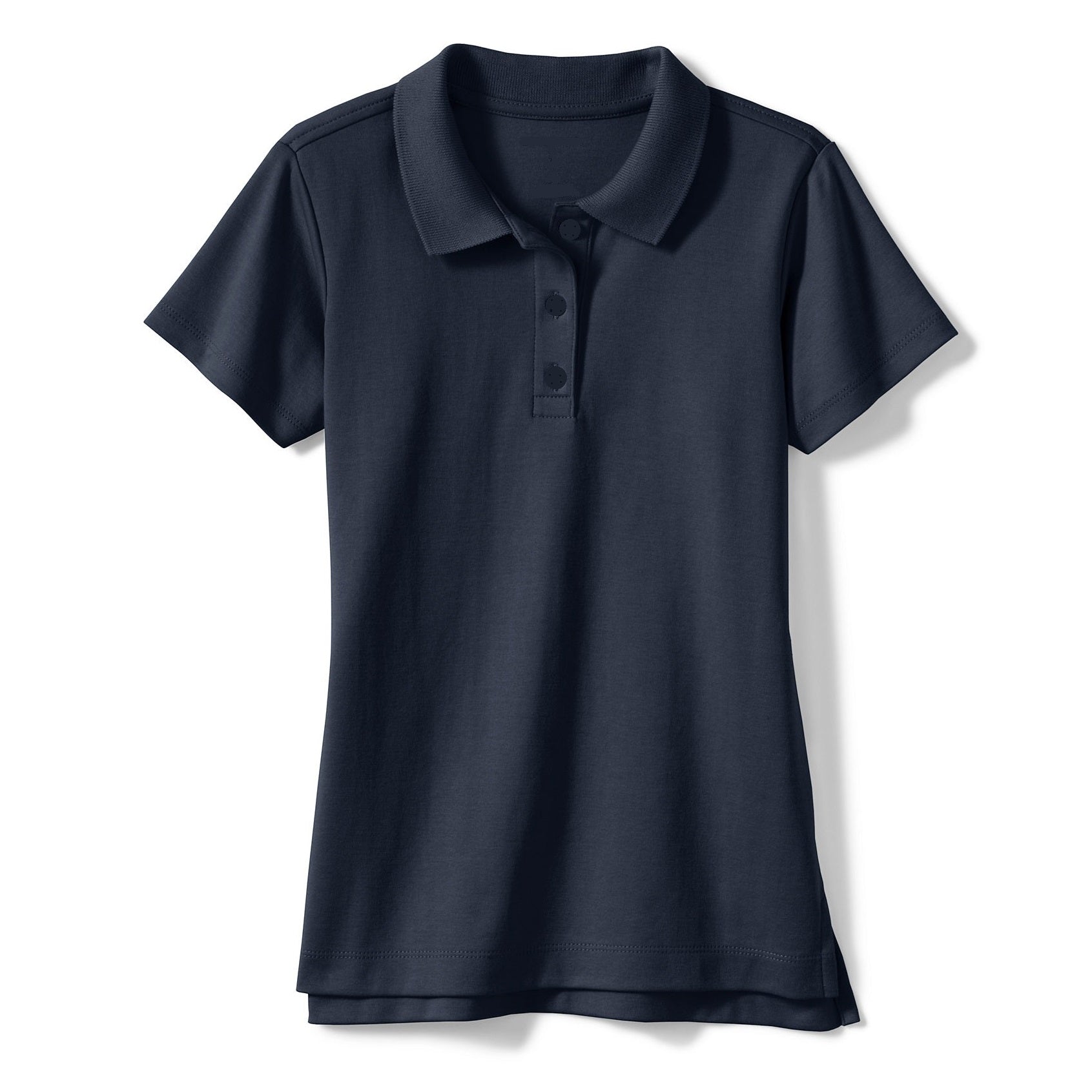 36 Pack Girls Short Sleeve School Uniform Polo Shirt - Light Blue-Wholesale School Uniforms
