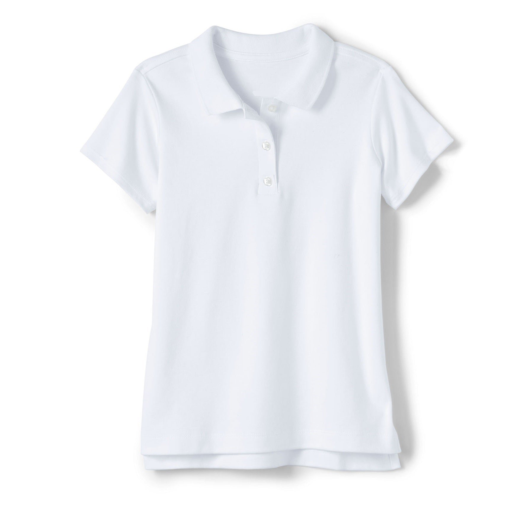 36 Pack Girls Short Sleeve School Uniform Polo Shirt - Light Blue-Wholesale School Uniforms
