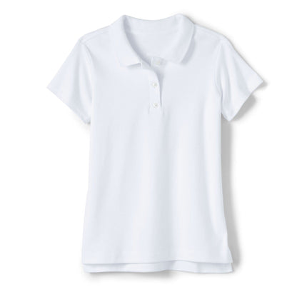 36 Pack Girls Short Sleeve School Uniform Polo Shirt - Purple-Wholesale School Uniforms