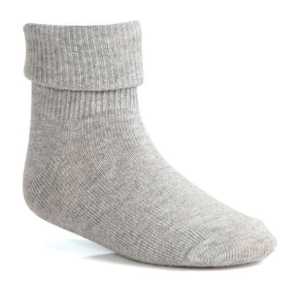 60 Pack Young Girl's Rolled Socks in Black-Wholesale School Uniforms