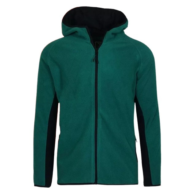 24 Pack Adult Size Full Zip Polar Fleece Zip Hoodie - Charcoal