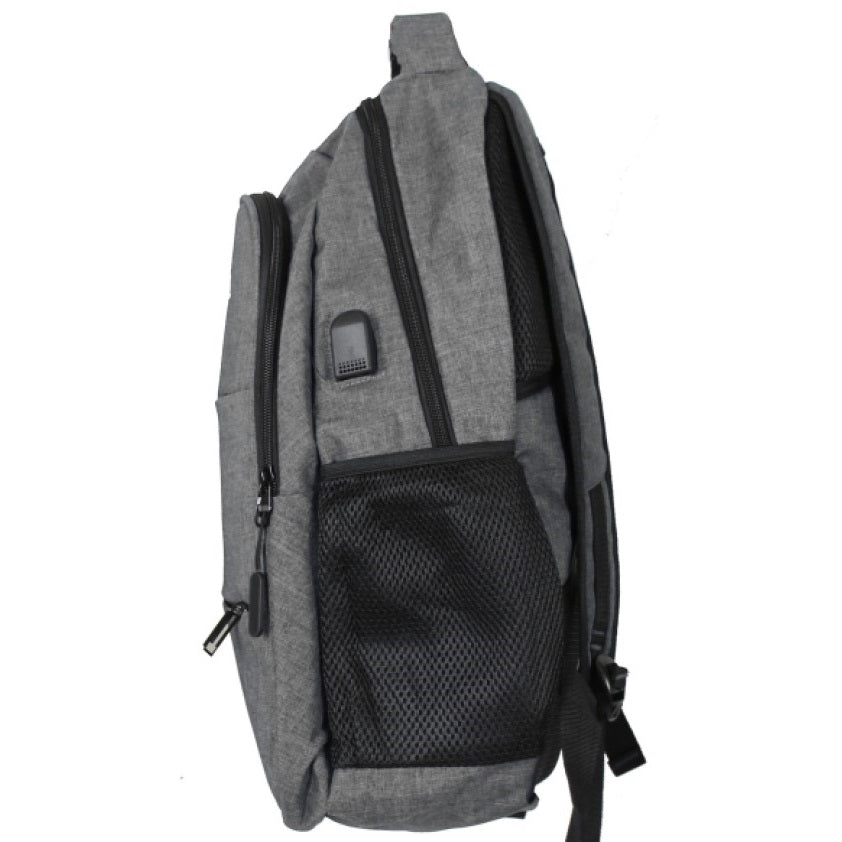 24 Pack Tech Backpack in Grey-Wholesale School Uniforms
