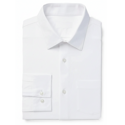 24 Pack Men's Long Sleeve Stretch Dress Shirt in White