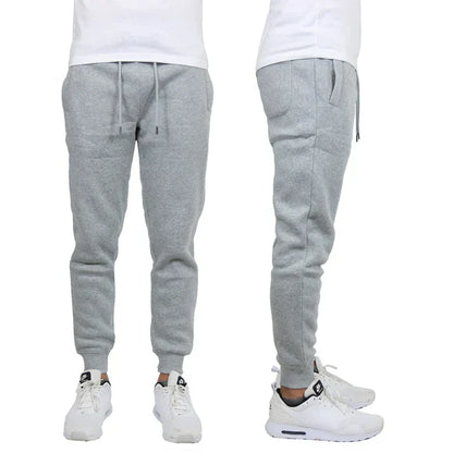 24 Pack Boys Fleece Jogger Sweatpants - Black-Wholesale School Uniforms
