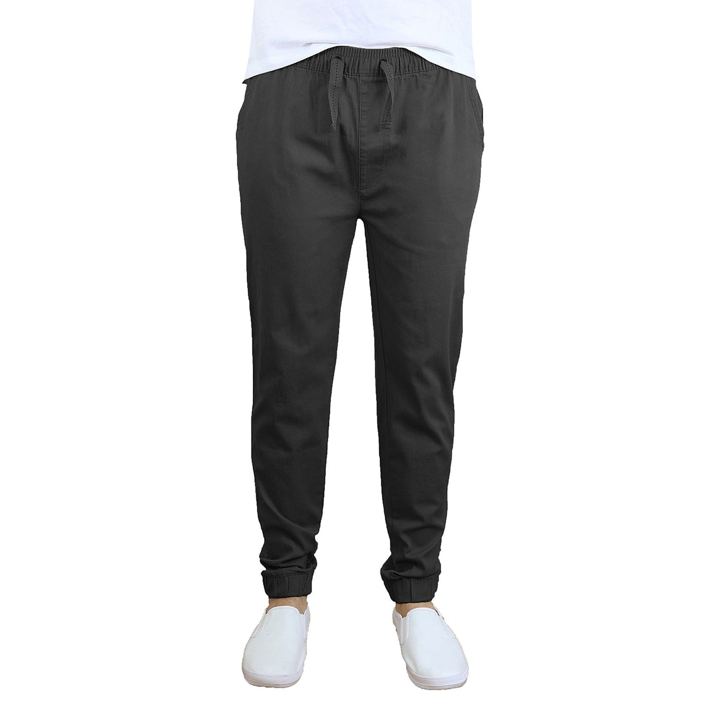 24 Pack Boy's Drawstring Jogger Pants in Timber-Wholesale School Uniforms