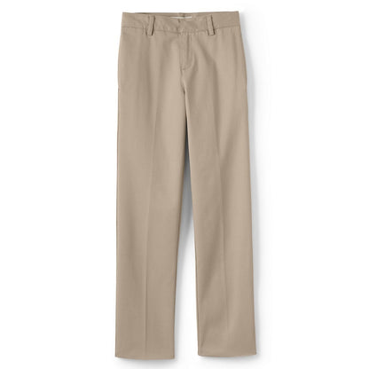 24 Pack Boys School Uniform Flat Front Pants in Khaki-Wholesale School Uniforms