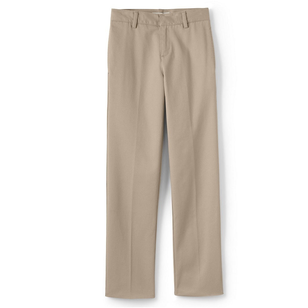 24 Pack Men's Flat Front School Uniform Pants - Navy-Wholesale School Uniforms