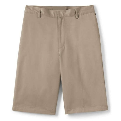 24 Pack Men's Flat Front School Uniform Shorts - Navy-Wholesale School Uniforms