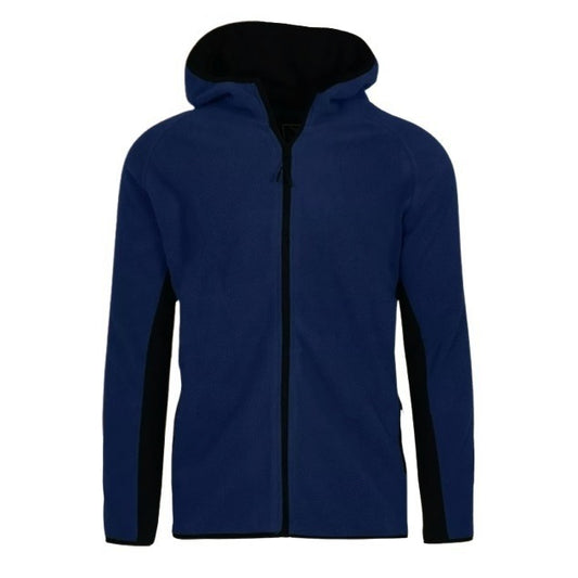 24 Pack Adult Size Full Zip Polar Fleece Zip Hoodie - Navy