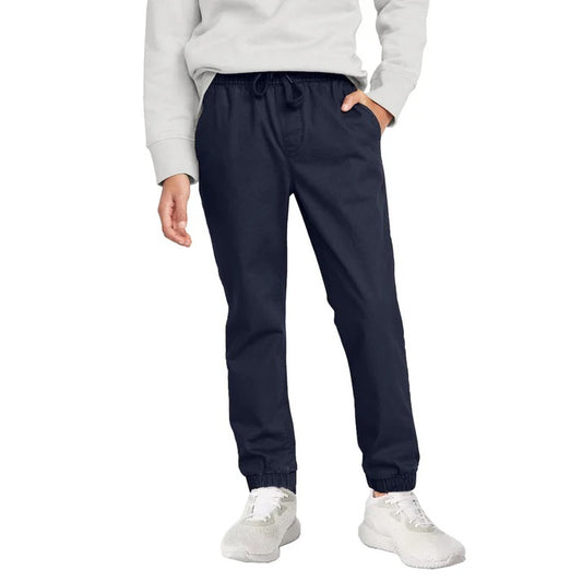 24 Pack Unisex Super Stretch Drawstring Jogger Pants in Navy
