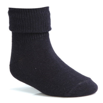 60 Pack Young Girl's Rolled Socks in Red-Wholesale School Uniforms