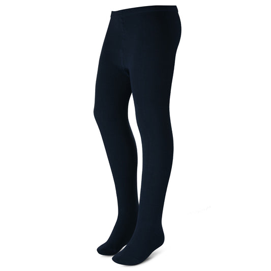 60 Pack Youth Girl's Flat Tights in Navy-Wholesale School Uniforms