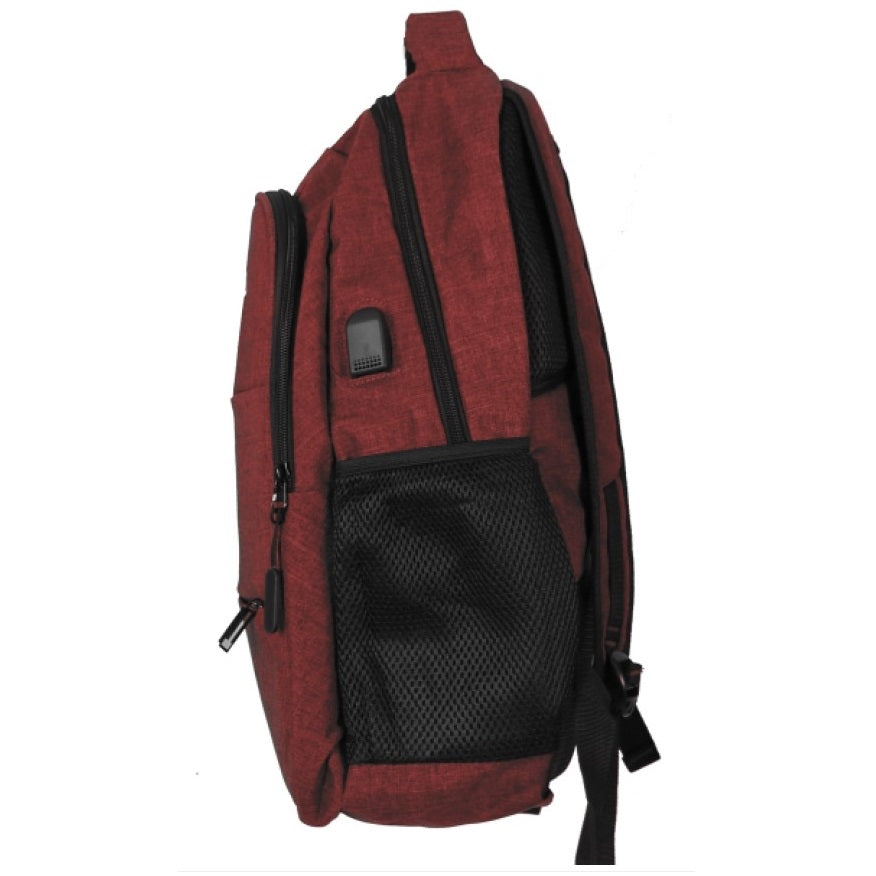 24 Pack Tech Backpack in Red-Wholesale School Uniforms