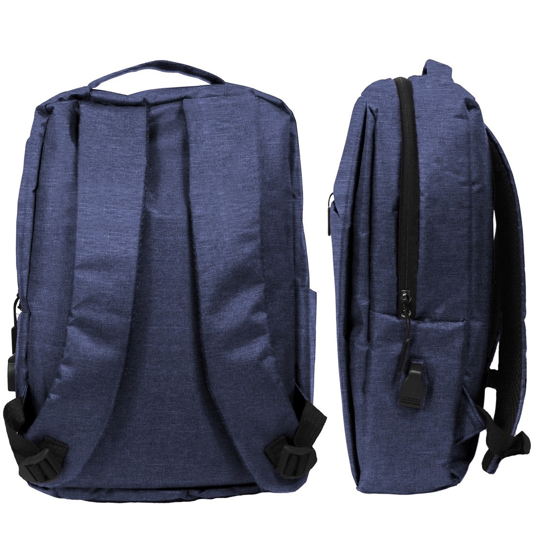 24 Pack Slim Backpack in Blue-Wholesale School Uniforms