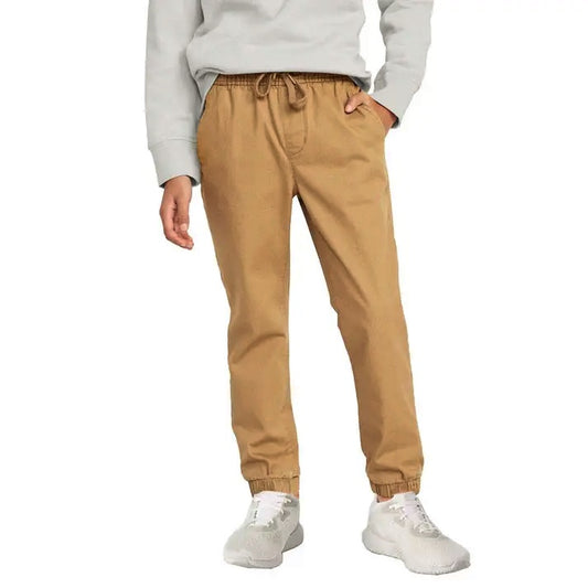 24 Pack Unisex Super Stretch Drawstring Jogger Pants in Timber