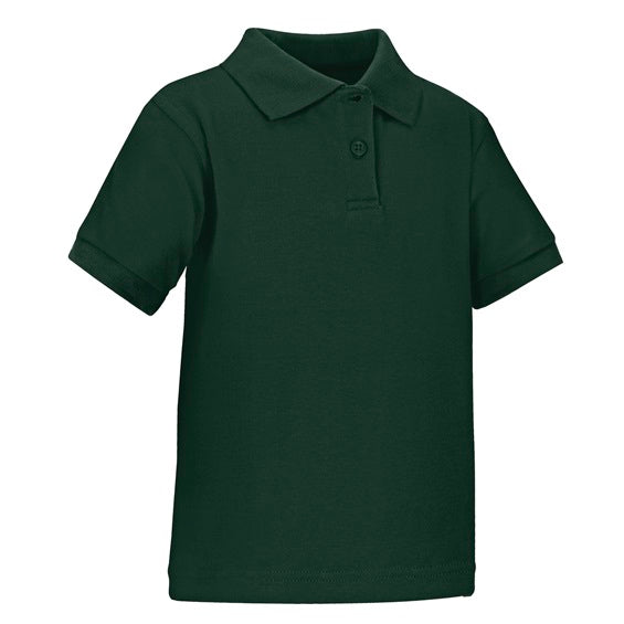 36 Pack Toddler Short Sleeve School Uniform Polo Shirt - Orange-Wholesale School Uniforms
