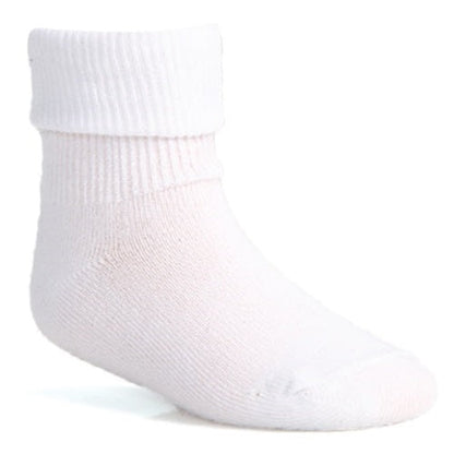 60 Pack Young Girl's Rolled Socks in Red-Wholesale School Uniforms