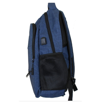 24 Pack Tech Backpack with Reflector in Blue-Wholesale School Uniforms