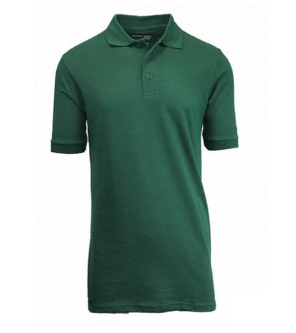 36 Pack Boys Short Sleeve School Uniform Polo Shirt in Teal-Wholesale School Uniforms