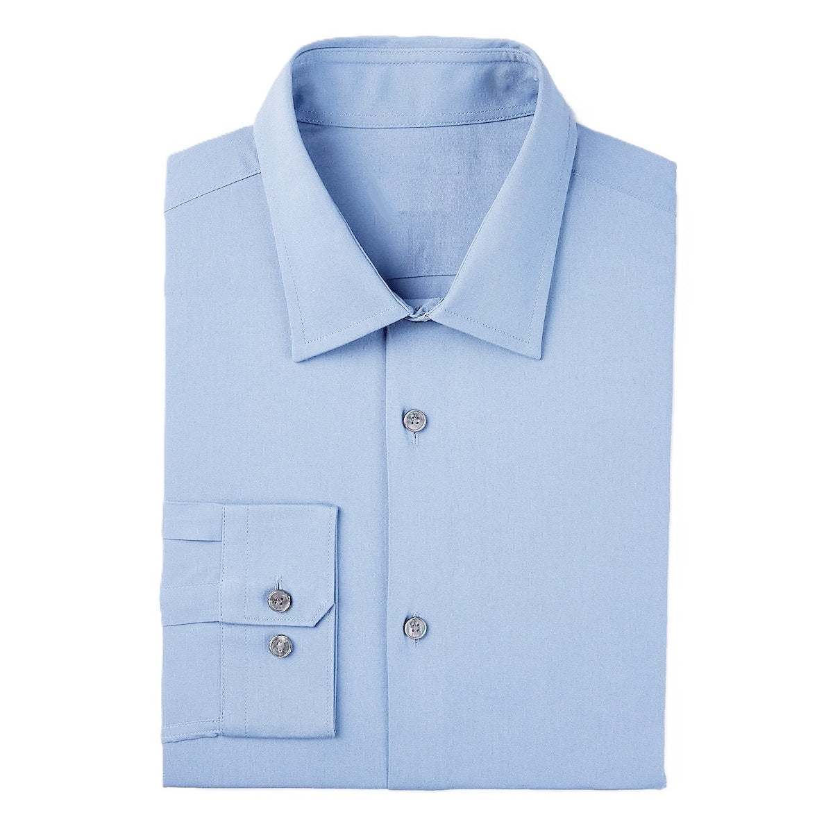 24 Pack Men's Long Sleeve Stretch Dress Shirt in White